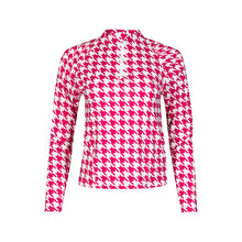 Load image into Gallery viewer, Pink Houndstooth