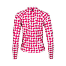 Load image into Gallery viewer, Pink Houndstooth